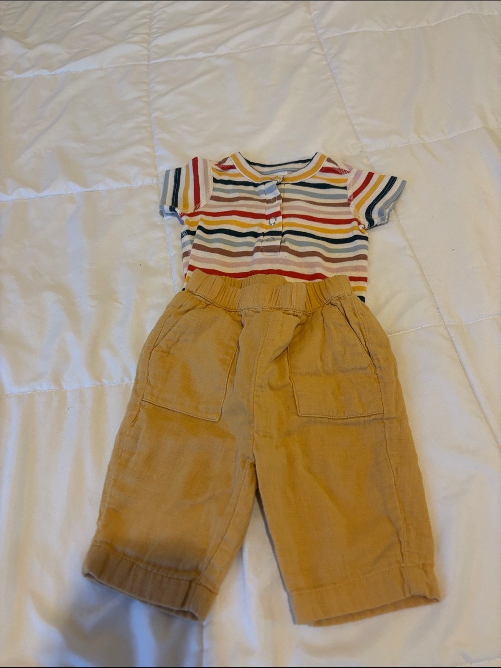 Hanna Andersson baby outfit